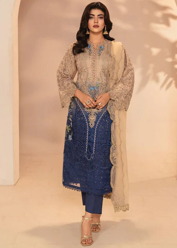 Blue 3 piece suit - Mona’s Ally’s