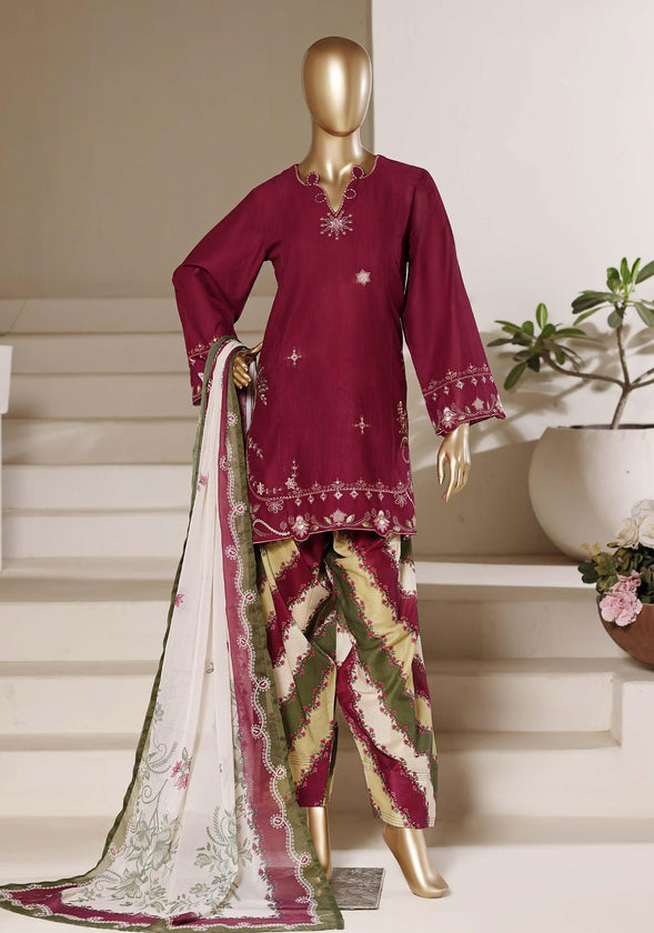 Eclair by Sadabahar – Printed Farshi Shalwar Set-SB-03