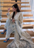 Cream Organza 3 piece — 5