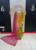 Mustard Glow – Mehndi Shara Set — 3