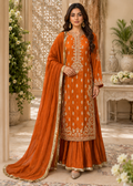 Mauve Majesty – 3 Piece Lama Silk Ensemble — 1