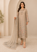 Chiffon Embroidered 3 piece — 1