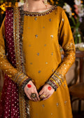 Mustard Silk Elegance — 7