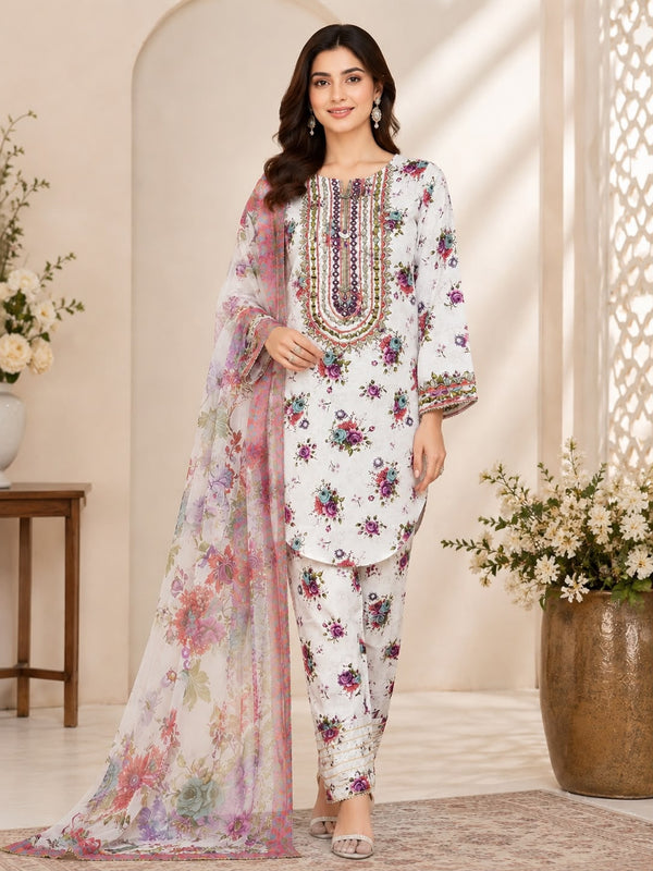 Farshi Shalwar 3-piece lawn
