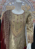 Golden Mist – Gharara Set - Bridal wear — 5