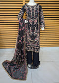 Chiffon Sharara Black -Mona’s Ally’s — 1