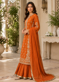 Mauve Majesty – 3 Piece Lama Silk Ensemble — 4