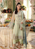 3 Piece Embroidered Chiffon Suit — 1