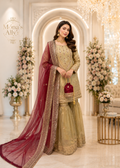 Golden Mist – Gharara Set - Bridal wear — 1