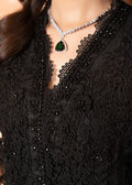 Black Organza Kurta Set — 6