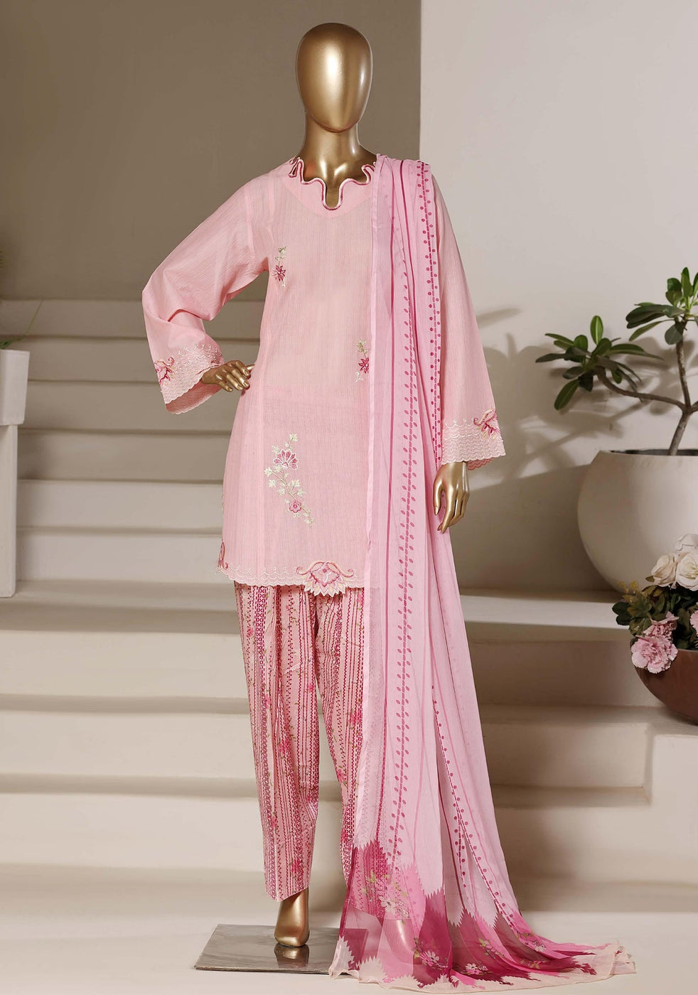 Eclair by Sadabahar – Printed Farshi Shalwar Set-SB-02