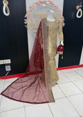 Golden Mist – Gharara Set - Bridal wear — 2