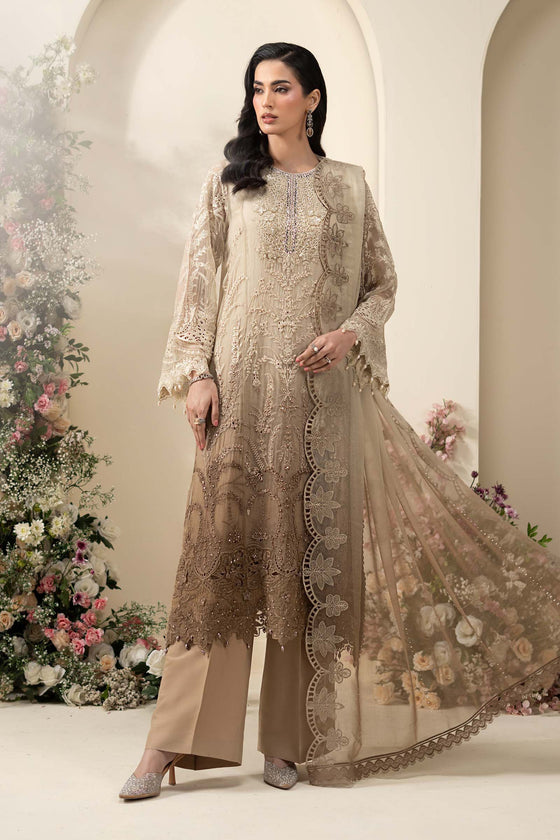 Maria B– Chiffon 3-Piece Suit