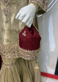 Golden Mist – Gharara Set - Bridal wear — 6
