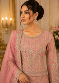 Pink Blossom – Organza Lehenga Set — 2