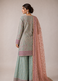 Elegant Khaddi Net 3-Piece Embroidered Suit — 3