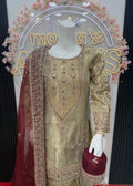 Golden Mist – Gharara Set - Bridal wear — 3