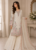 Ethnic Lawn Gharara Set — 2