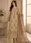 3-piece Ethnic Diamond Lawn Suit — 2