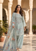 Farshi Shalwar-Ice Blue — 1