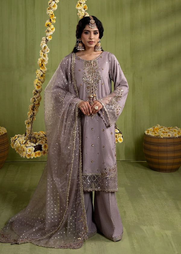 Lilac Sharara Elegance