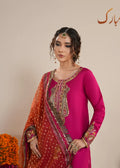 Fuchsia Silk Elegance — 5