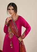 Fuchsia Silk Elegance — 2