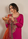 Fuchsia Silk Elegance — 3