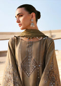 Maria B – Olive Lawn 3 Piece Suit — 3