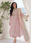 Qalamkar – Tea Pink Chikankari ‘26 — 2