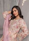 Farshi Embroidered Lace 3 Piece Suit — 3