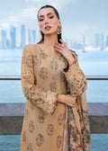 Maria B Luxury Lawn – Mustard 3 Piece Suit — 3