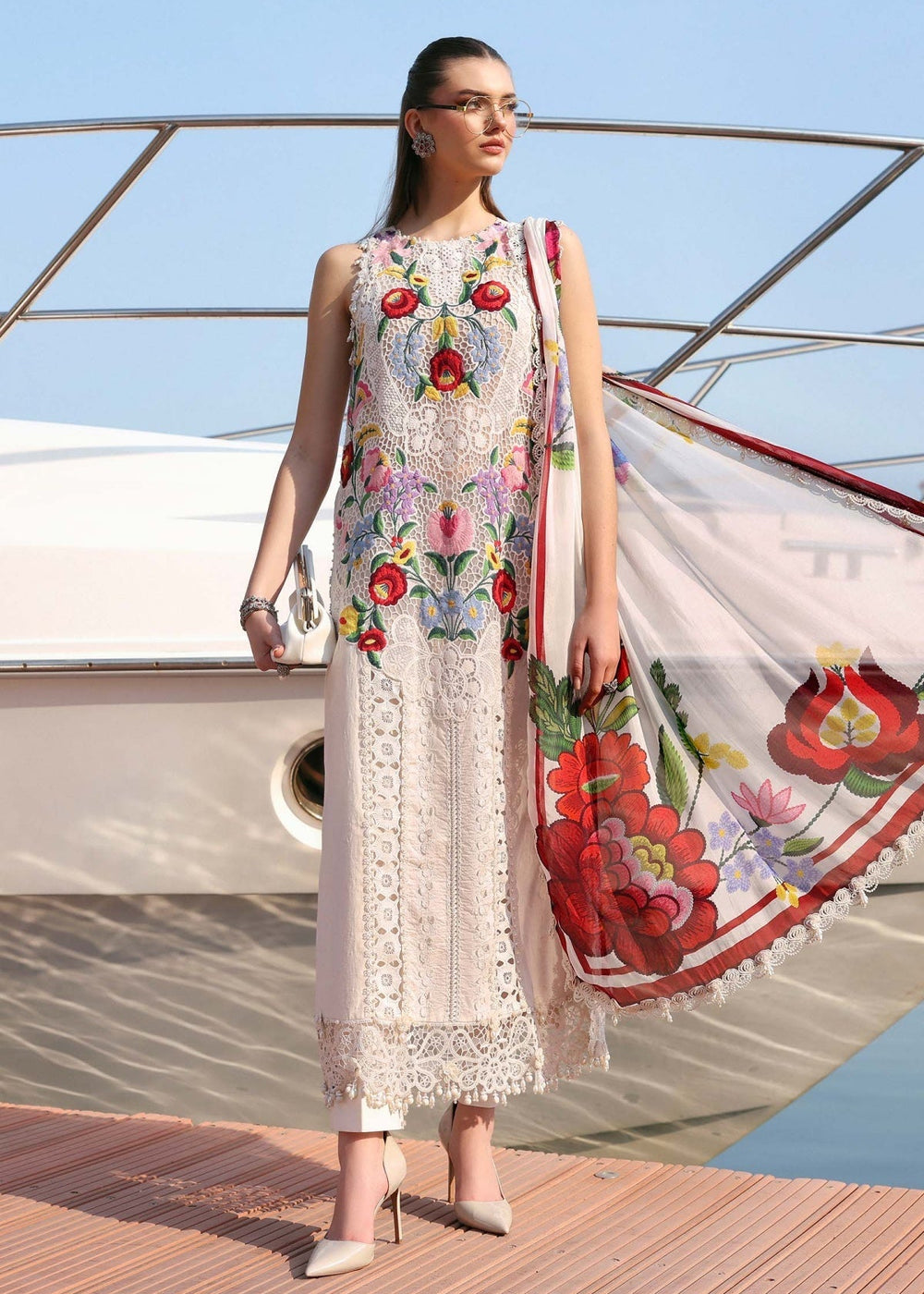 Maria B Luxury Lawn 26 - MBLL#10A