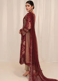 Maria B Inspired – Maroon Chikankari Suit — 5