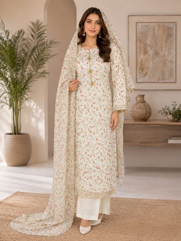 3 Piece Premium Lawn Suit