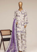 Festive Embroidered Lawn Suit — 1