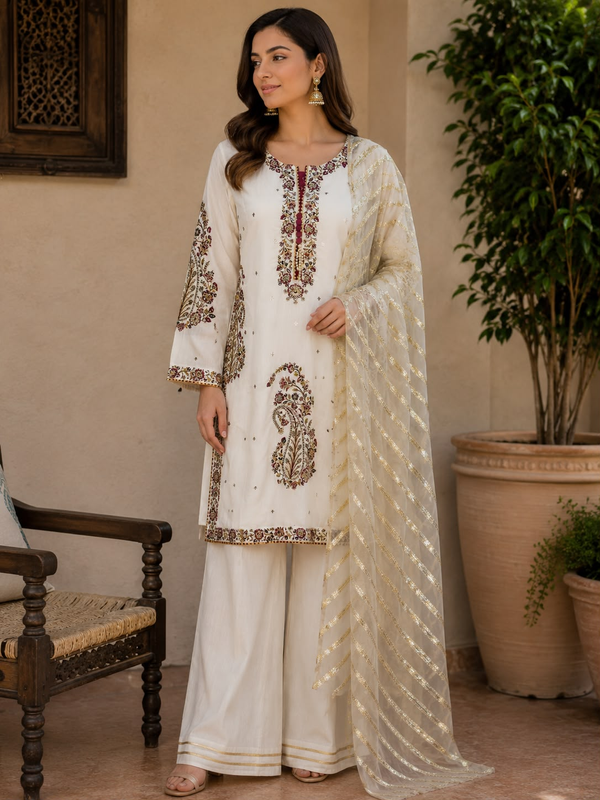 Luxury Ethnic Farshi shalwar
