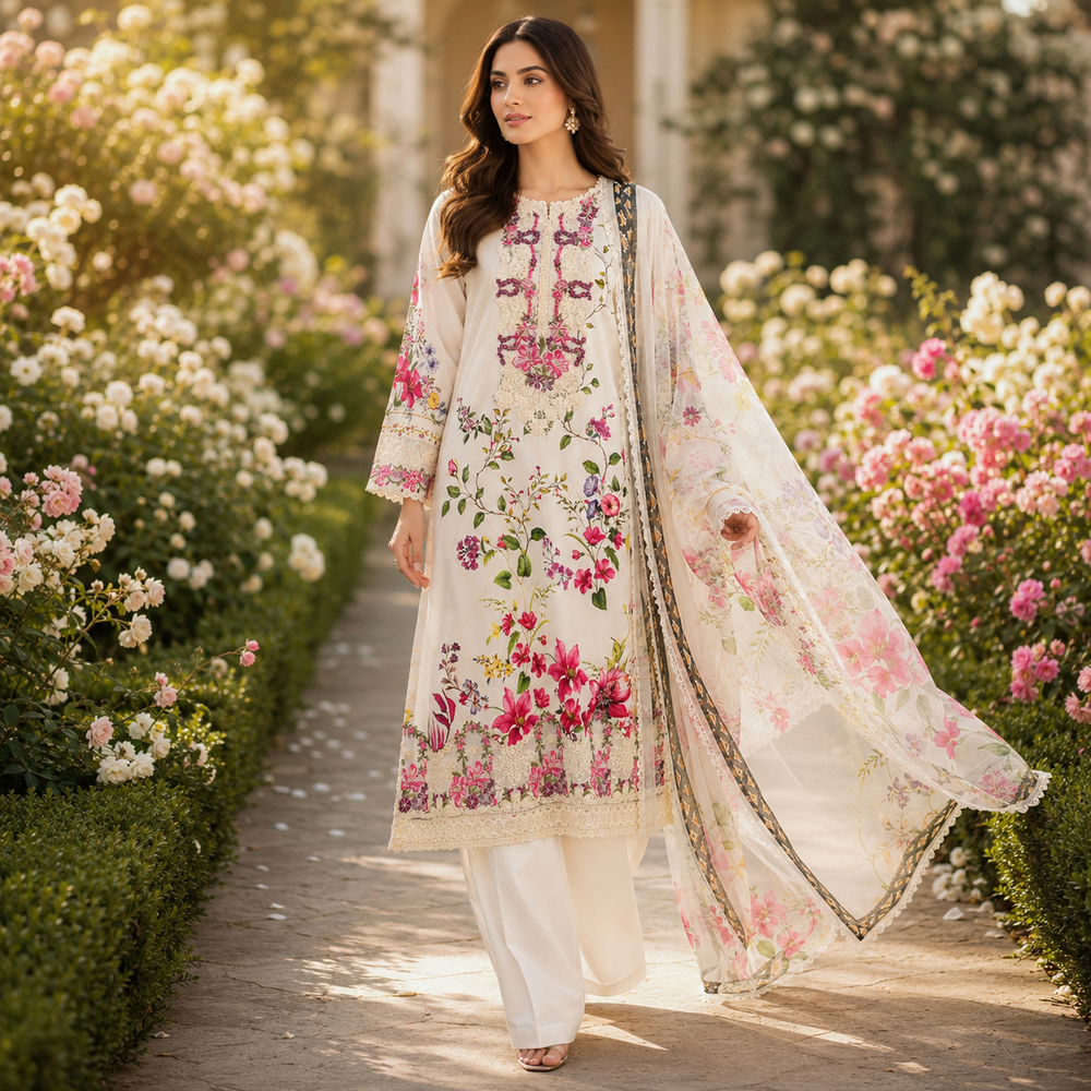 Printed Lawn Suit