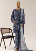 SadaBahar Summer Blue  Embroidered Lawn Suit — 1