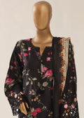 SadaBahar Summer Black Embroidered Lawn Suit — 2