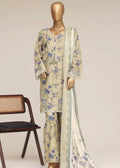 Festive Embroidered Lawn Suit — 1