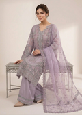 Luxury Organza  3-Piece Suit with Palazzo — 2