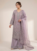 Luxury Organza  3-Piece Suit with Palazzo — 1