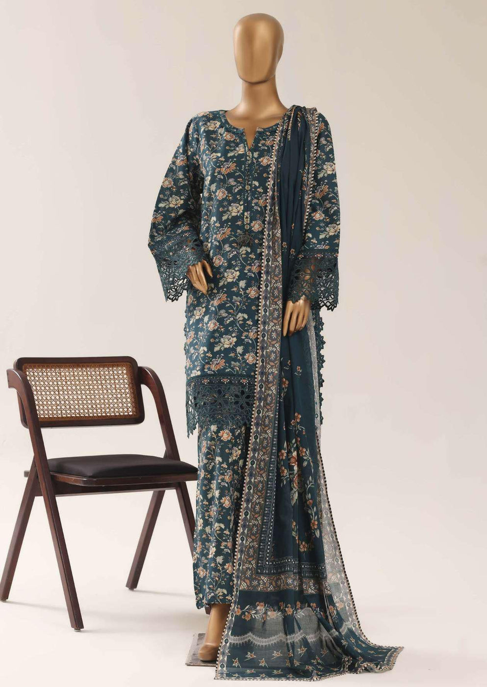 SadaBahar Summer Zinc Embroidered Lawn Suit